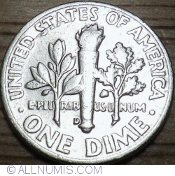 Image #1 of Dime 1953 D