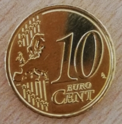 Image #1 of 10 Euro Cent 2019