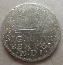 1 Groschen 1610 (1/24 thaler, 7-1/2 groszy, 1 srebrnik)