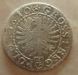 Image #2 of 1 Groschen 1610 (1/24 thaler, 7-1/2 groszy, 1 srebrnik)