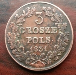 Image #1 of 3 Grosze 1831 KG