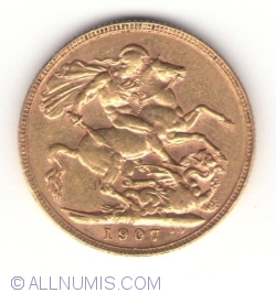 Image #1 of 1 Sovereign 1907 P