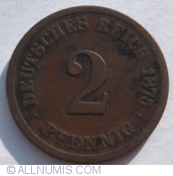 2 Pfennig 1875 A
