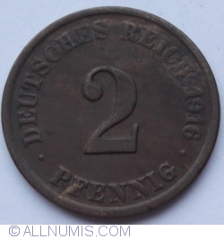 Image #1 of 2 Pfennig 1916 J