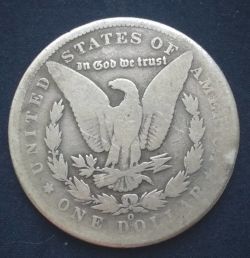 Image #2 of Morgan Dollar 1887 O