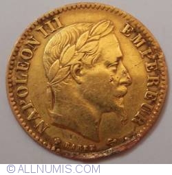 Image #2 of 10 Francs 1866 BB