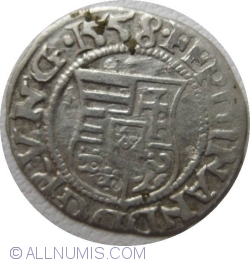 Image #2 of 1 Dinar 1558