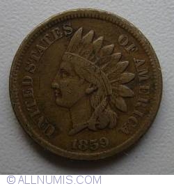 Image #1 of Indian Head Cent 1859