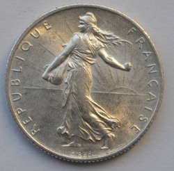 Image #2 of 2 Francs 1916