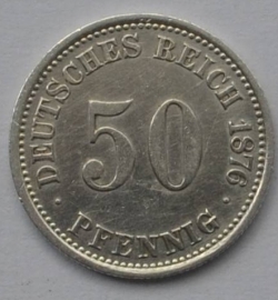 Image #1 of 50 Pfennig 1876 A