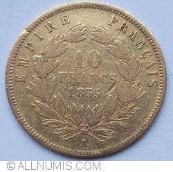 Image #1 of 10 Francs 1855