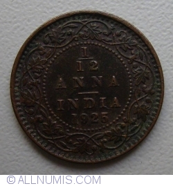 1/12 Anna 1925 (c)