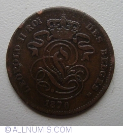 Image #2 of 2 Centimes 1870
