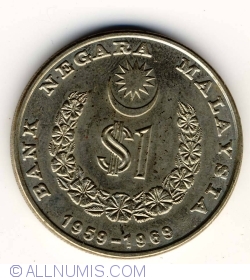 1 Ringgit 1969