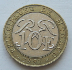 10 Franci 1997
