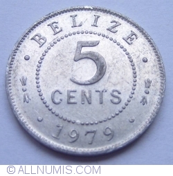 Image #1 of 5 Cents 1979