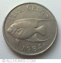 Image #1 of 5 Cents 1984