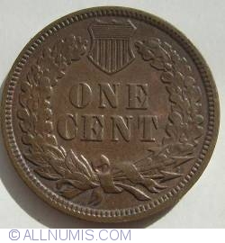 Image #1 of Indian Head Cent 1886