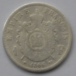 Image #1 of 1 Franc 1866 A