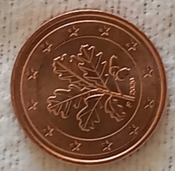 Image #2 of 2 Euro Cent 2020 F