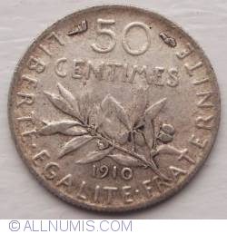 Image #1 of 50 Centimes 1910