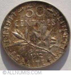 50 Centimes 1912