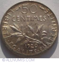 50 Centimes 1920