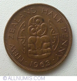 Image #1 of 1/2 Penny 1963
