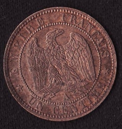 Image #1 of 1 Centime 1862 A
