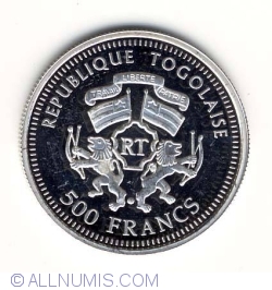 Image #1 of 500 Francs 2008