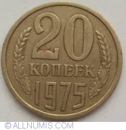 Image #1 of 20 Kopeks 1975