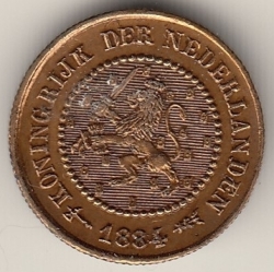 1/2 Cent 1884