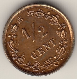 Image #1 of 1/2 Cent 1884