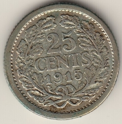 25 Cents 1915