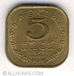 Image #1 of 5 Cents 1965