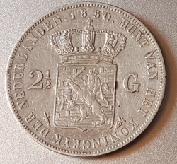 Image #1 of 2 1/2 Gulden 1850
