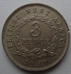 3 Pence 1939 H