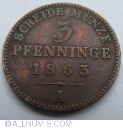 Image #1 of 3 Pfenning 1863 A