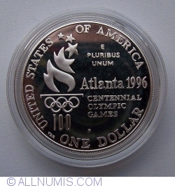 Image #1 of 1996 Atlanta Olympics - Rowing Dollar 1996 P