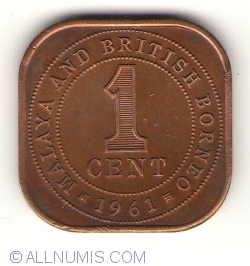 Image #1 of 1 Cent 1961