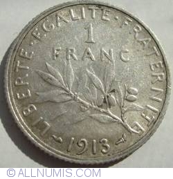 Image #1 of 1 Franc 1913