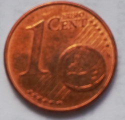 Image #1 of 1 Euro Cent 2018 G