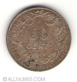 50 Centimes 1912 Dutch