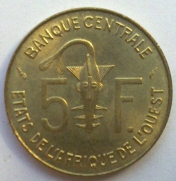 5 Francs 1981