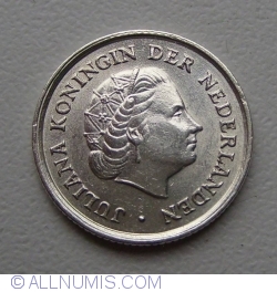 Image #2 of 1/10 Gulden 1966 (fish)