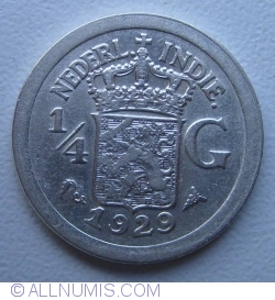Image #1 of 1/4 Gulden 1929