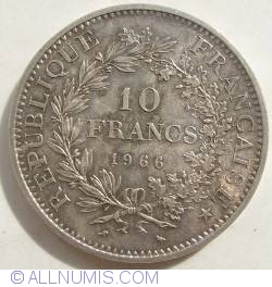 10 Franci 1966