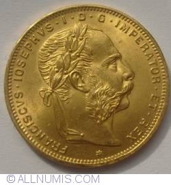 Image #2 of 8 Florins - 20 Francs 1892 Restrike