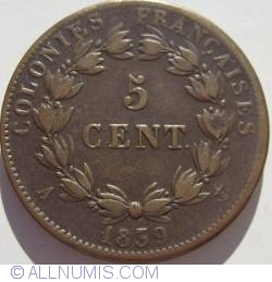 Image #2 of 5 Centimes 1839