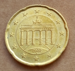 Image #2 of 20 Euro Cent 2022 A
